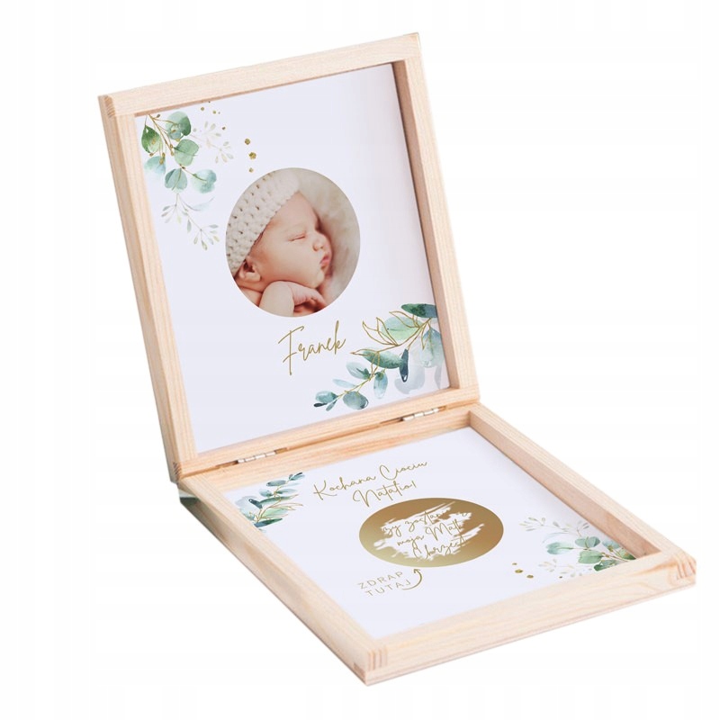 PROŚBA O BYCIE CHRZESTNYM W PUDEŁKU ZE ZDRAPKĄ