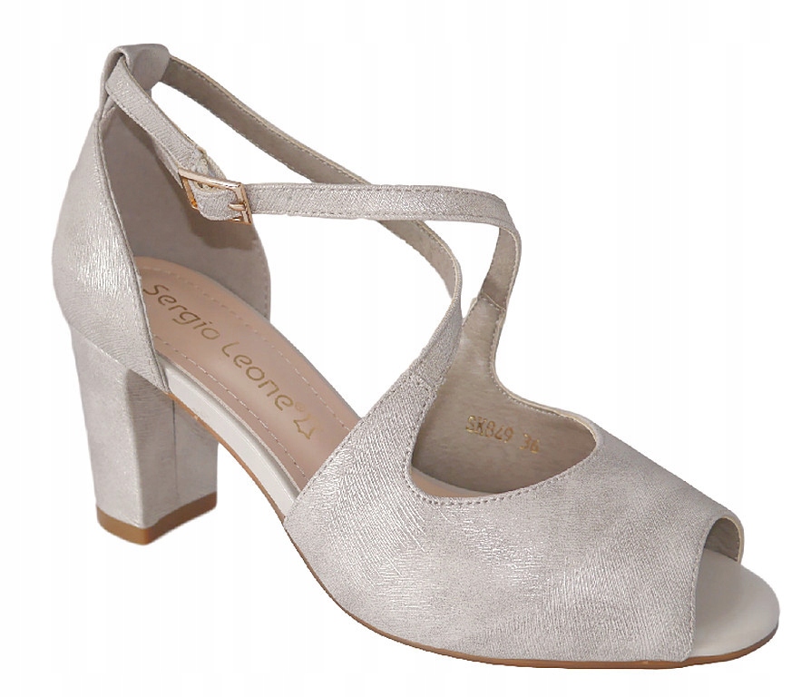 

Sandały damskie Sergio Leone 849 wrzos r37