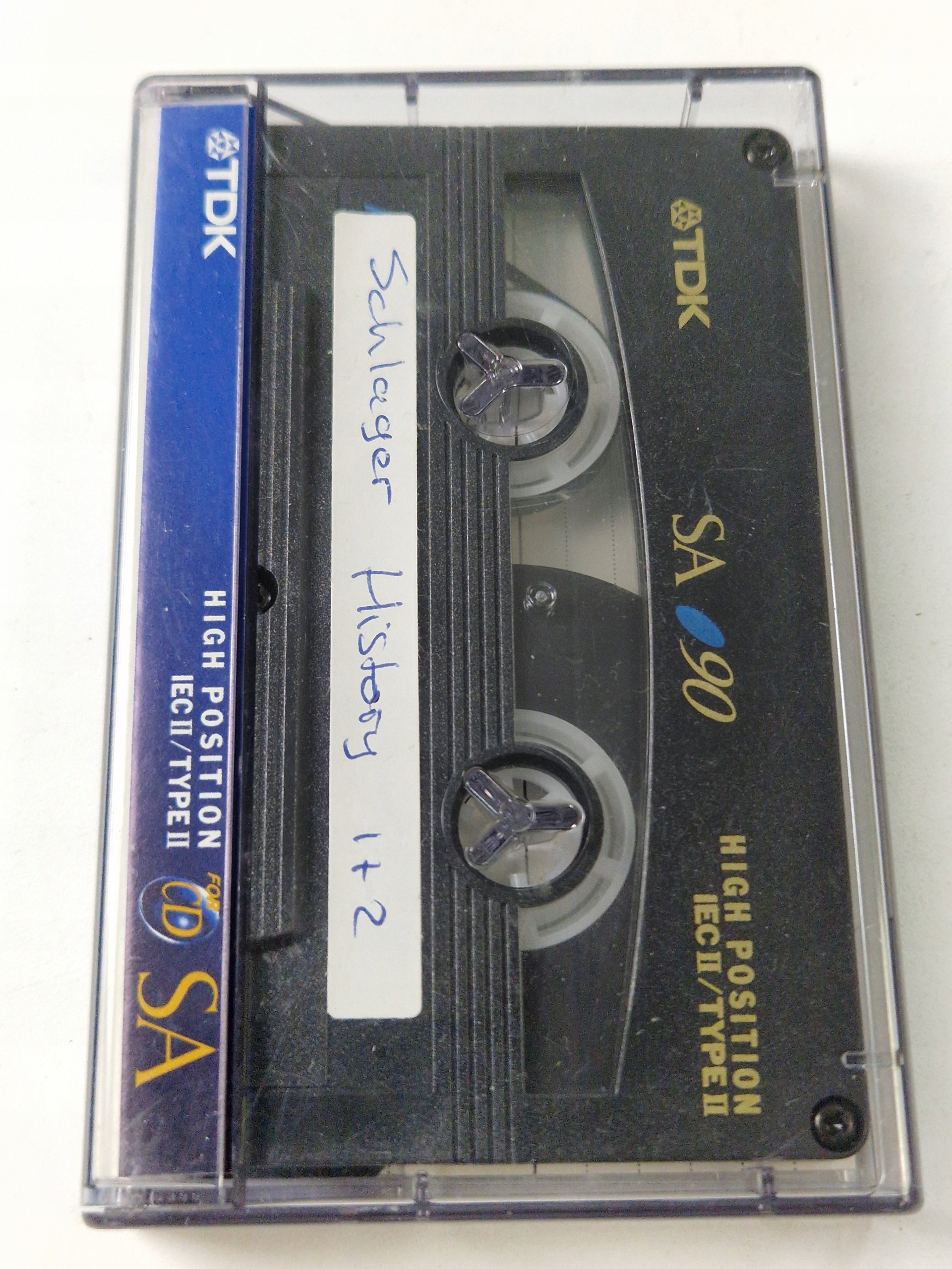 Kaseta magnetofonowa TDK Kaseta TDK SA 90 Type II Chrome