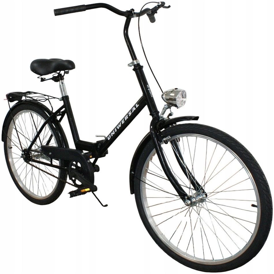 Rower składany, składak Jubilat, Wigry Uniwersal 24" czarny
