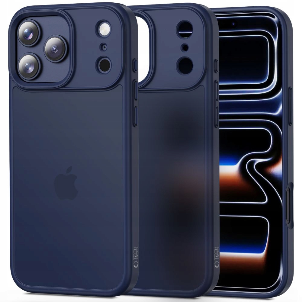 Tech-protect Magmat Pokrowiec Do Iphone 17 Pro Max Ochrona Matte Deep Blue