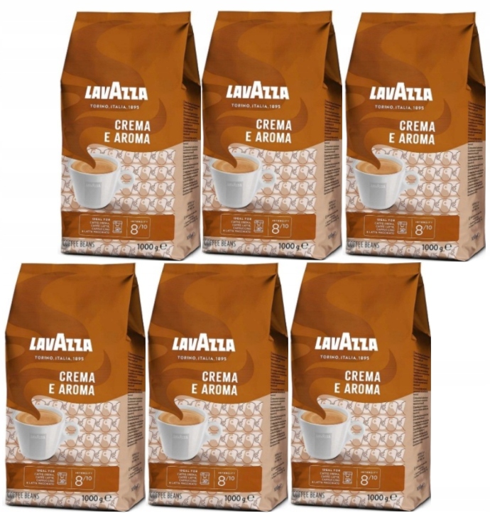 Kawa ziarnista mieszana Lavazza Crema e Aroma 1 kg