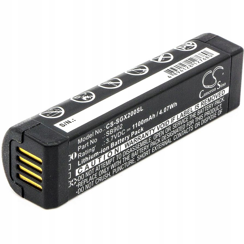 Baterie Akumulátor pro Shure Glx-d Glxd GLXD2 SB902 1100mAh