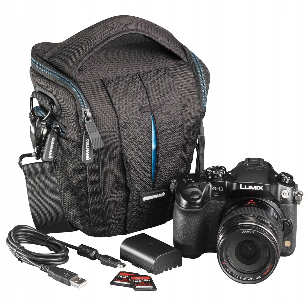 Torba na aparat fotograficzna Cullmann Sydney Pro Action 300 czarna