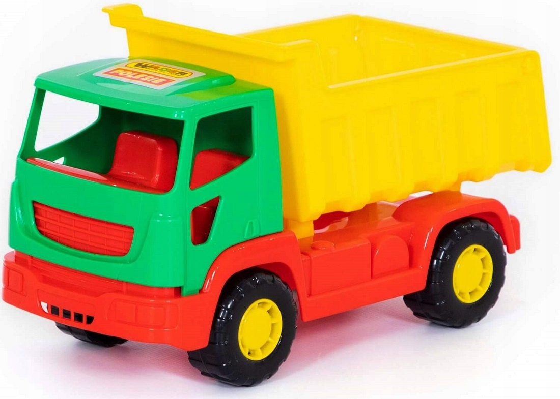 WADER - POLESIE ZESTAW CIĘŻARÓWKA WYWROTKA + FADROMA pojazdy Wiek dziecka 3 lata +