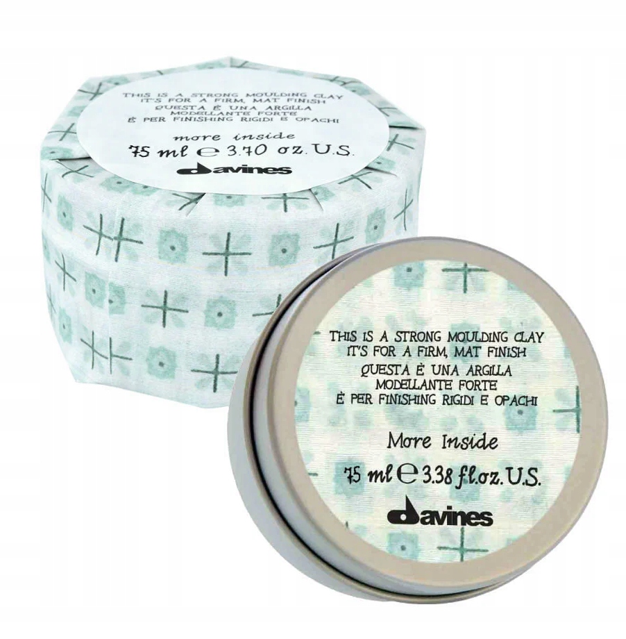Davines More Inside Moulding Clay Glinka matowa mocno utrwalająca wł. 75ml
