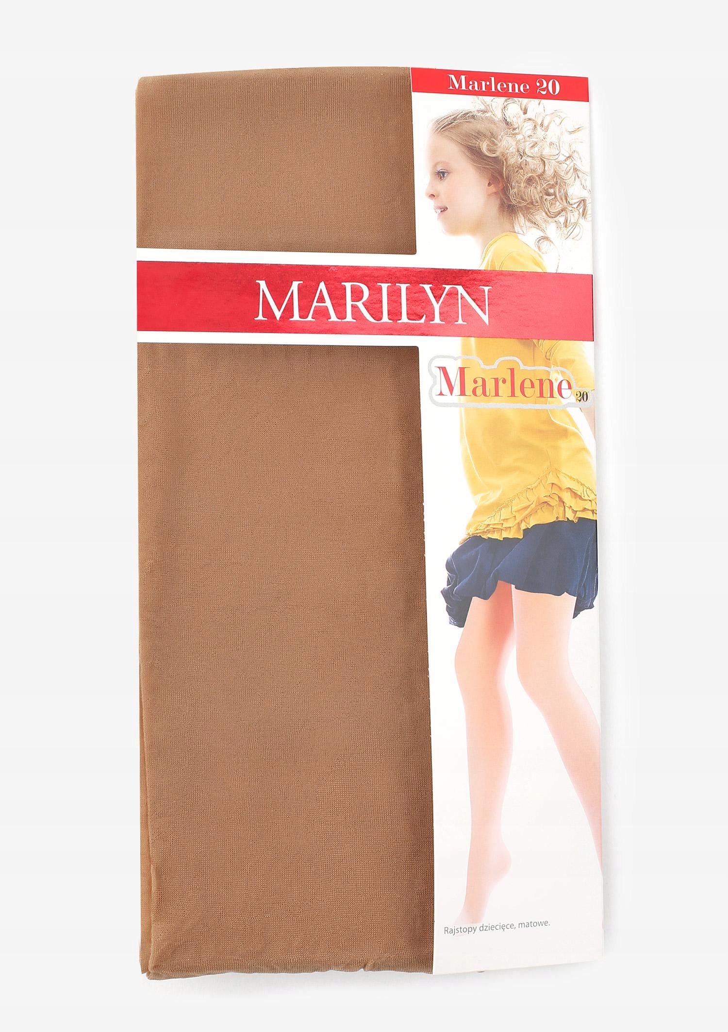 

Rajstopy dziecięce gładkie Marlene 20 Marilyn beż