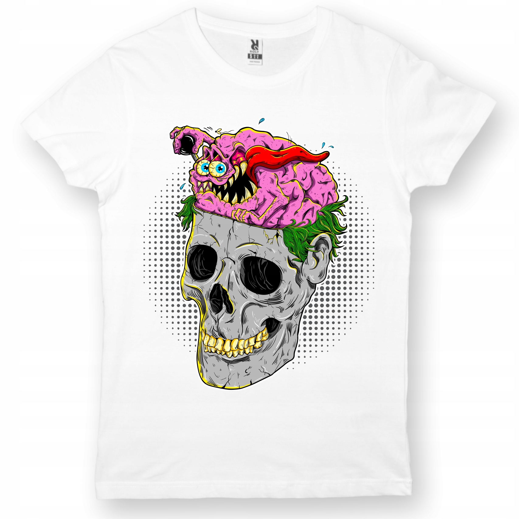 

Koszulka Crazy Brain Czaszka Graffiti Skate L