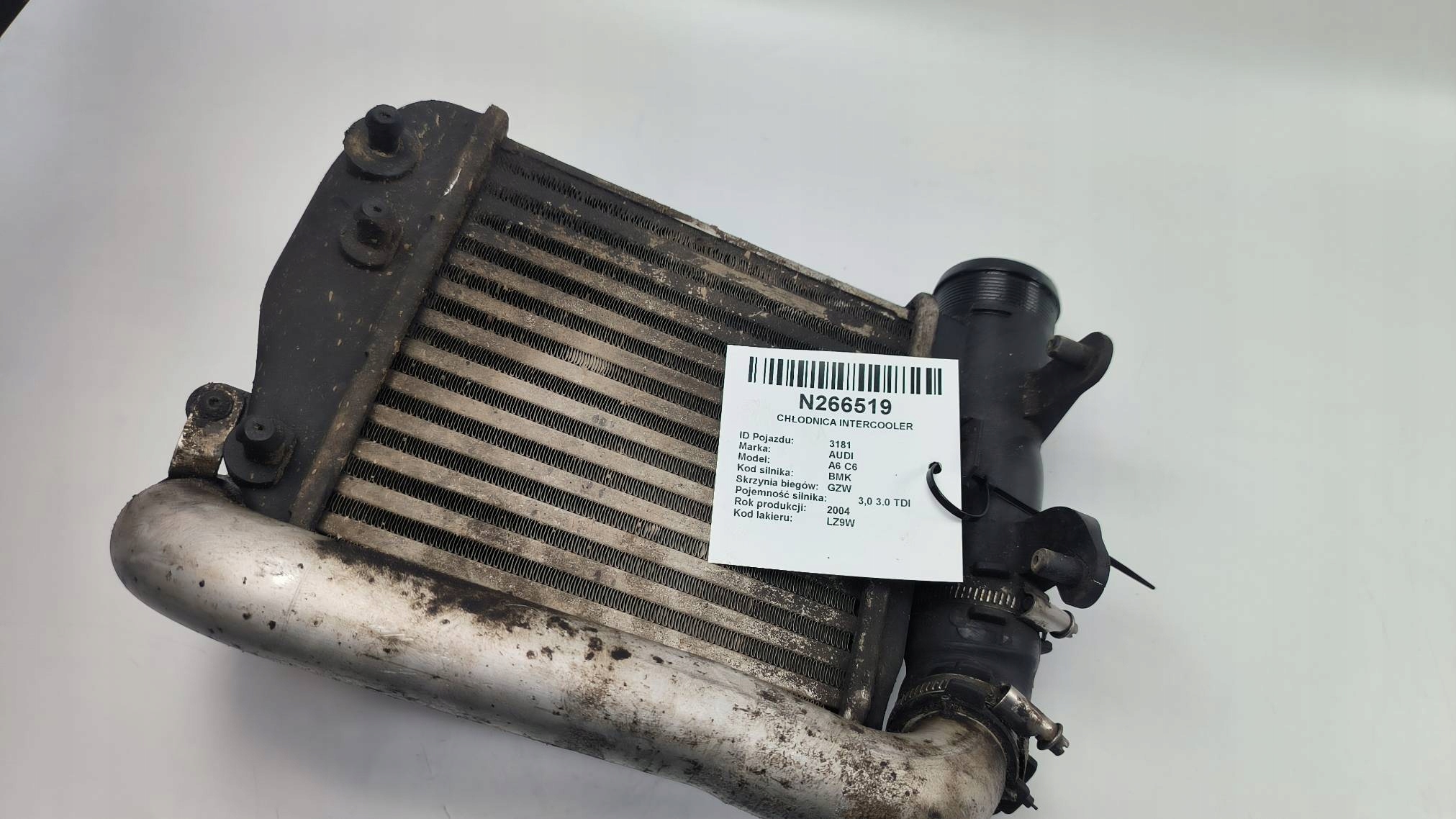 chladič intercooler 4F0145980 AUDI A6 C6