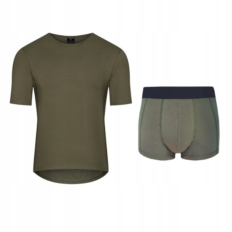 Pánská sada boxerky tričko merino vlna XL