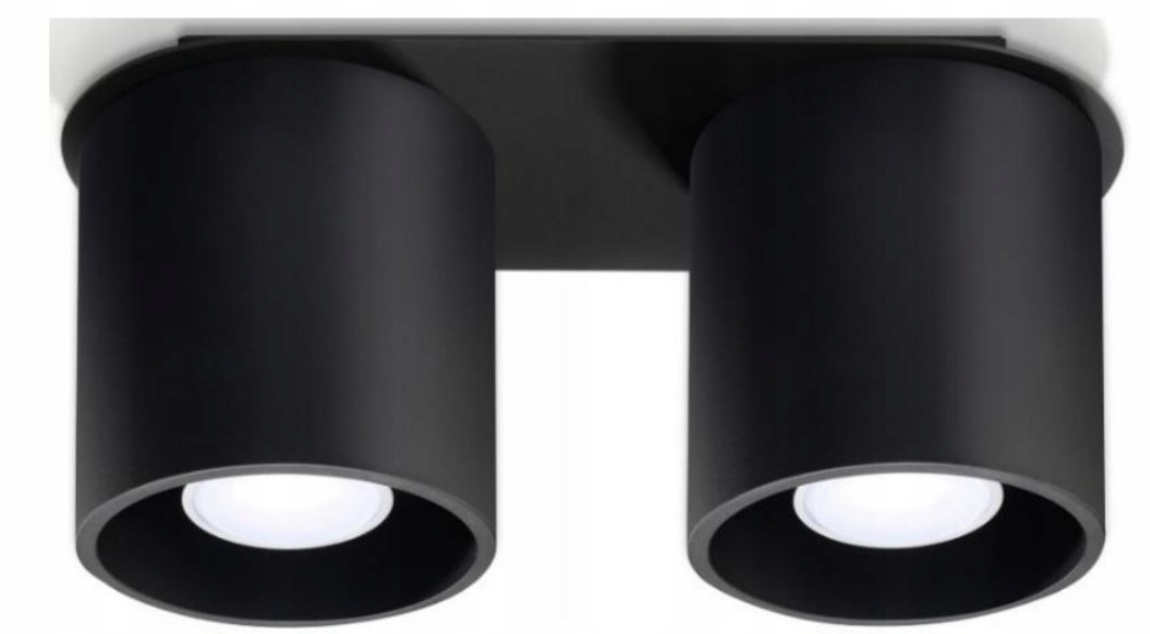 OPRAWA NATYNKOWA ,SUFITOWA PODWÓJNA TUBA LED GU10