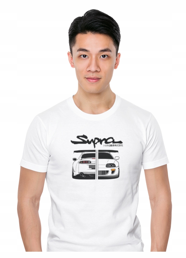 

Męska Koszulka Toyota Supra Motoryzacja M