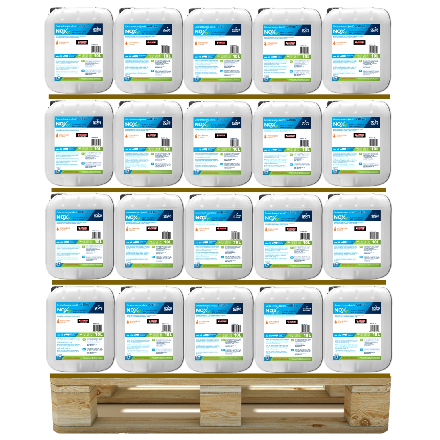 Doris AdBlue NOXy 700L Sada 70ks x 10L