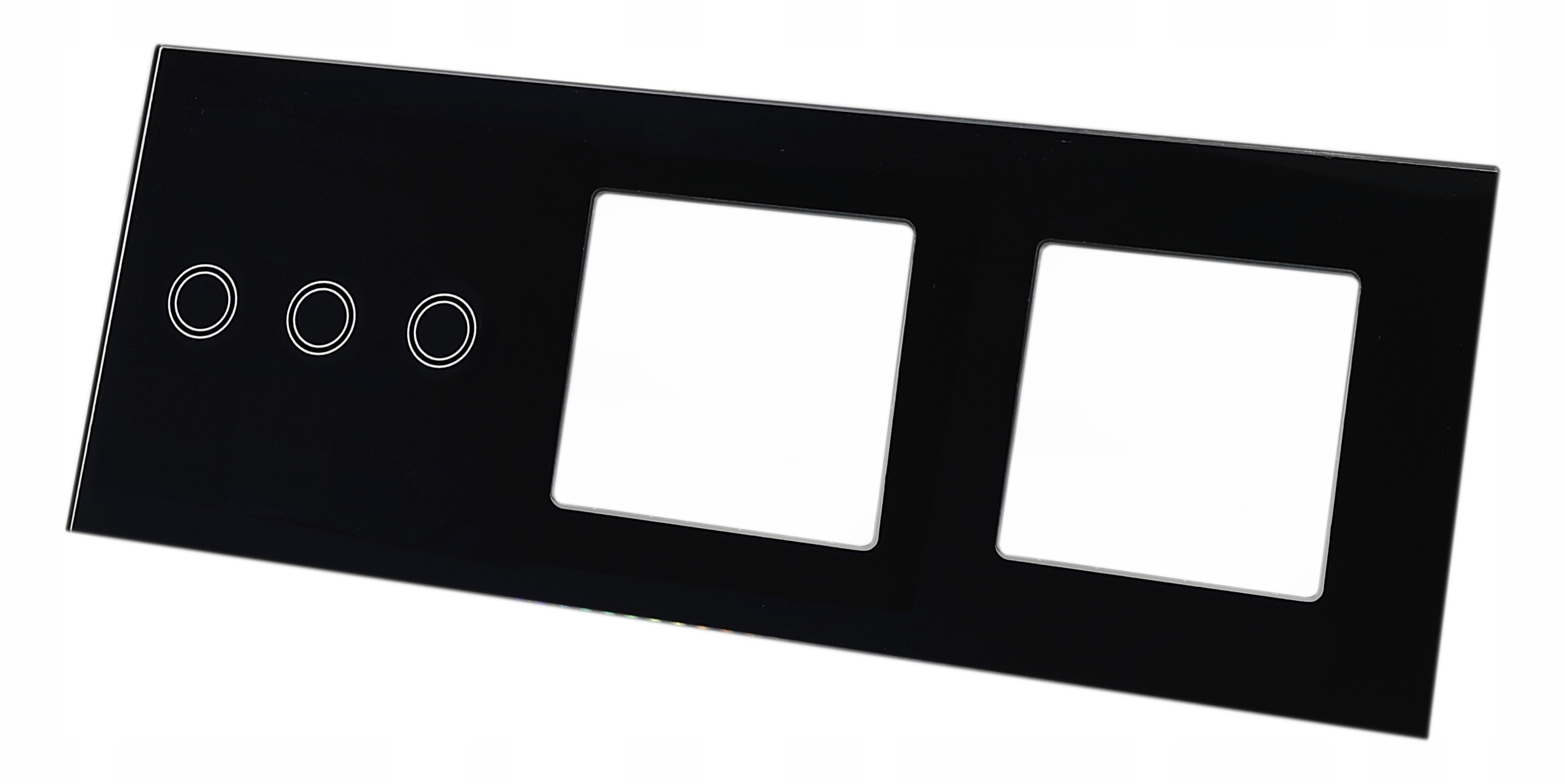 

Panel Szklany Dotykowy Włącznik Gniazdo 3+1G+1G