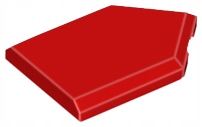

Lego Płytka tarcza 2x3 Czerwony 22385 Nowy