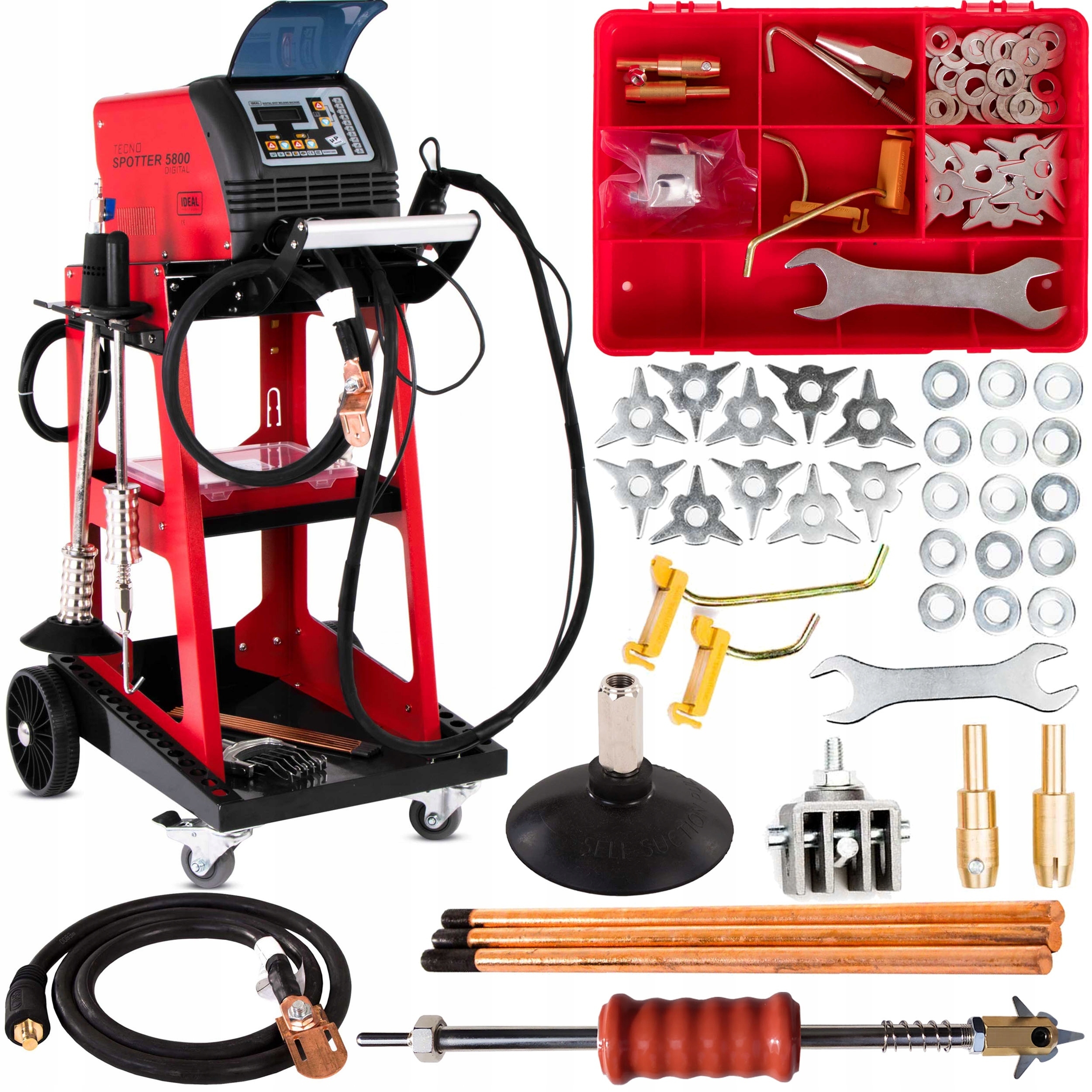 Spotter Spoter Klempířský Svařovací Stroj Na Plechy Karoserie Ideal Tecno 5800