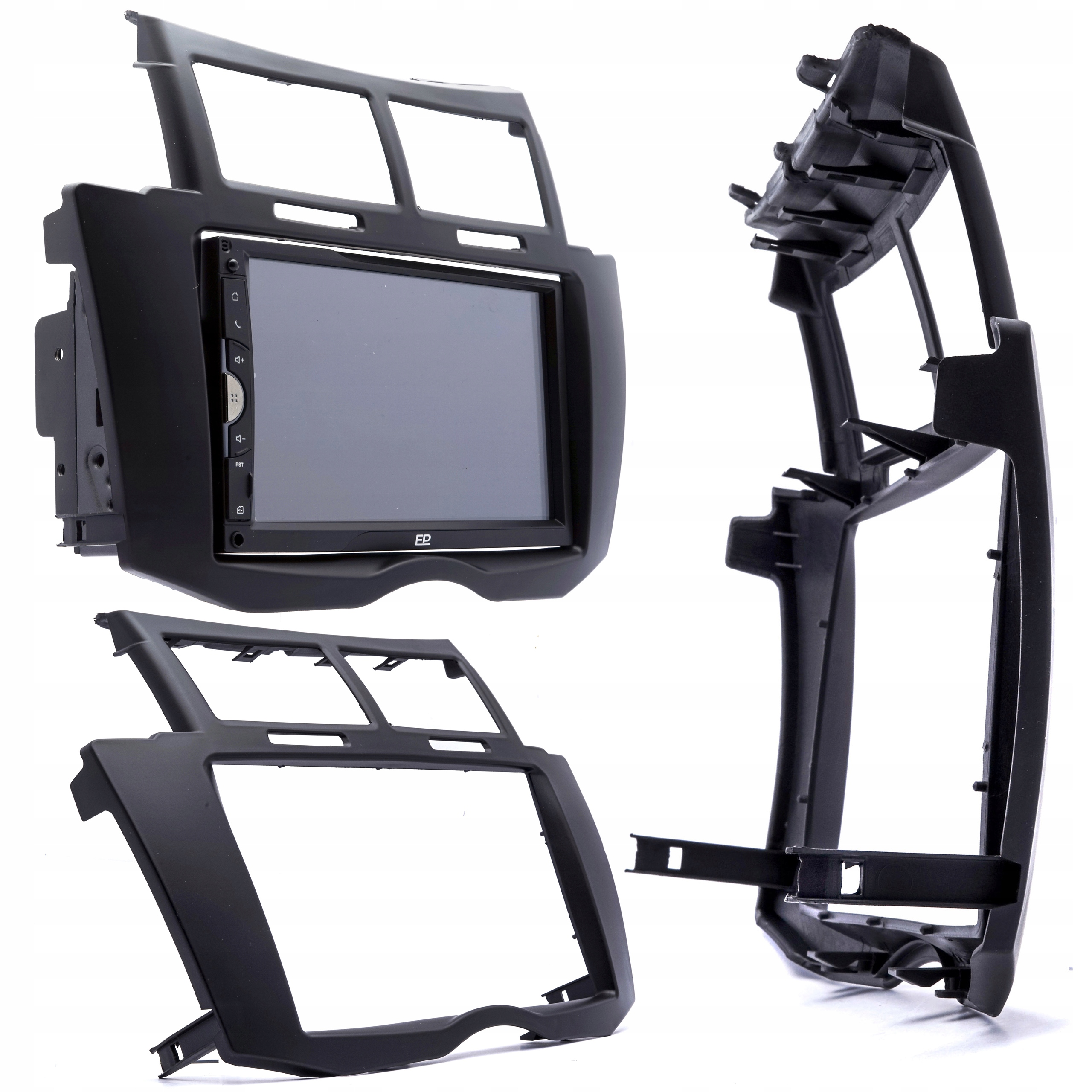 Rámeček Pro 2 Din Rádio Toyota Yaris Vitz Platz