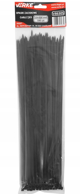 OPASKI ZACISKOWE KABLOWE TRYTKI TRYTYTKI 3,6x300mm EAN (GTIN) 5904673572879