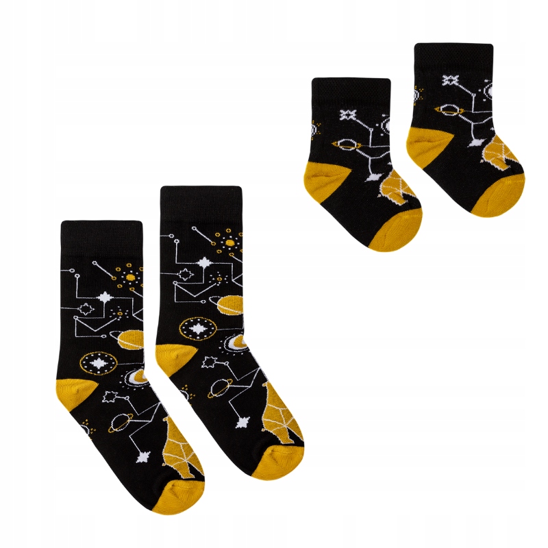 

Zestaw 2 par Kolorowych skarpet dla całej rodziny!