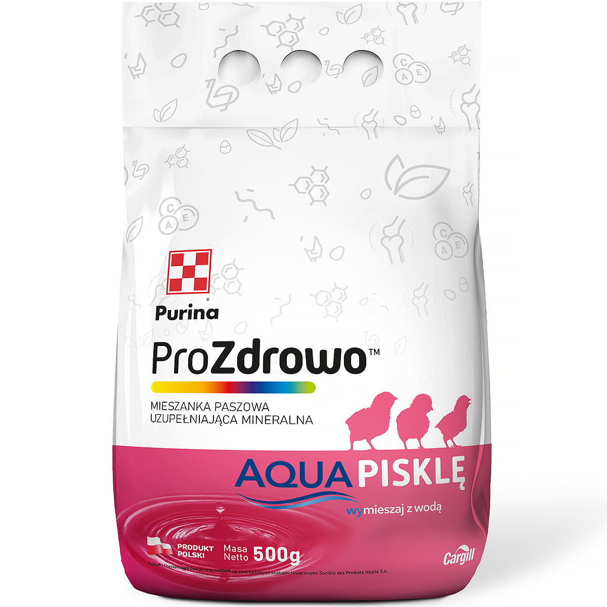 WITAMINY NUTRENA Purina DLA PISKLĄT KURCZĄT NUTRAMINKA AQUA 0,5KG