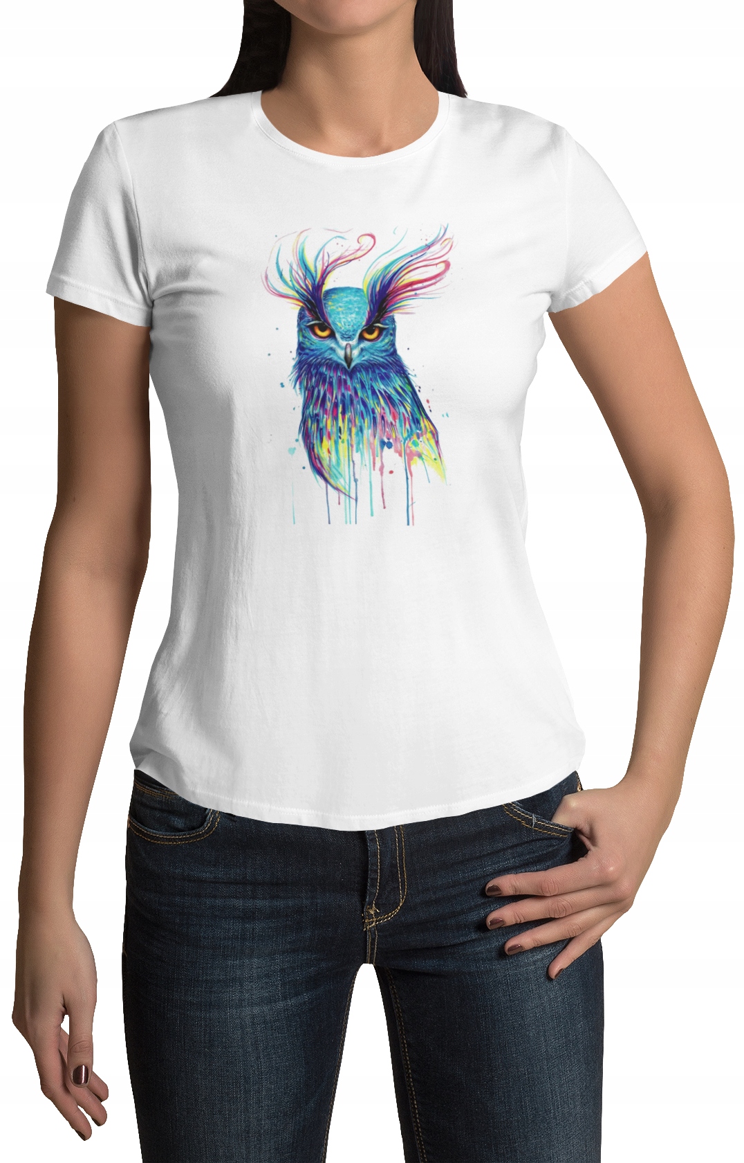 

Koszulka Damska T-shirt M Super Jakość- Wzory!!