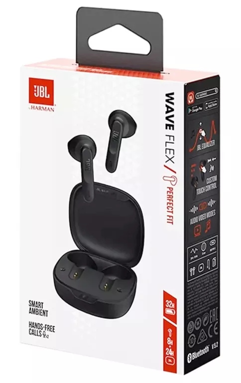 Słuchawki Bezprzewodowe Douszne Jbl Wave Flex