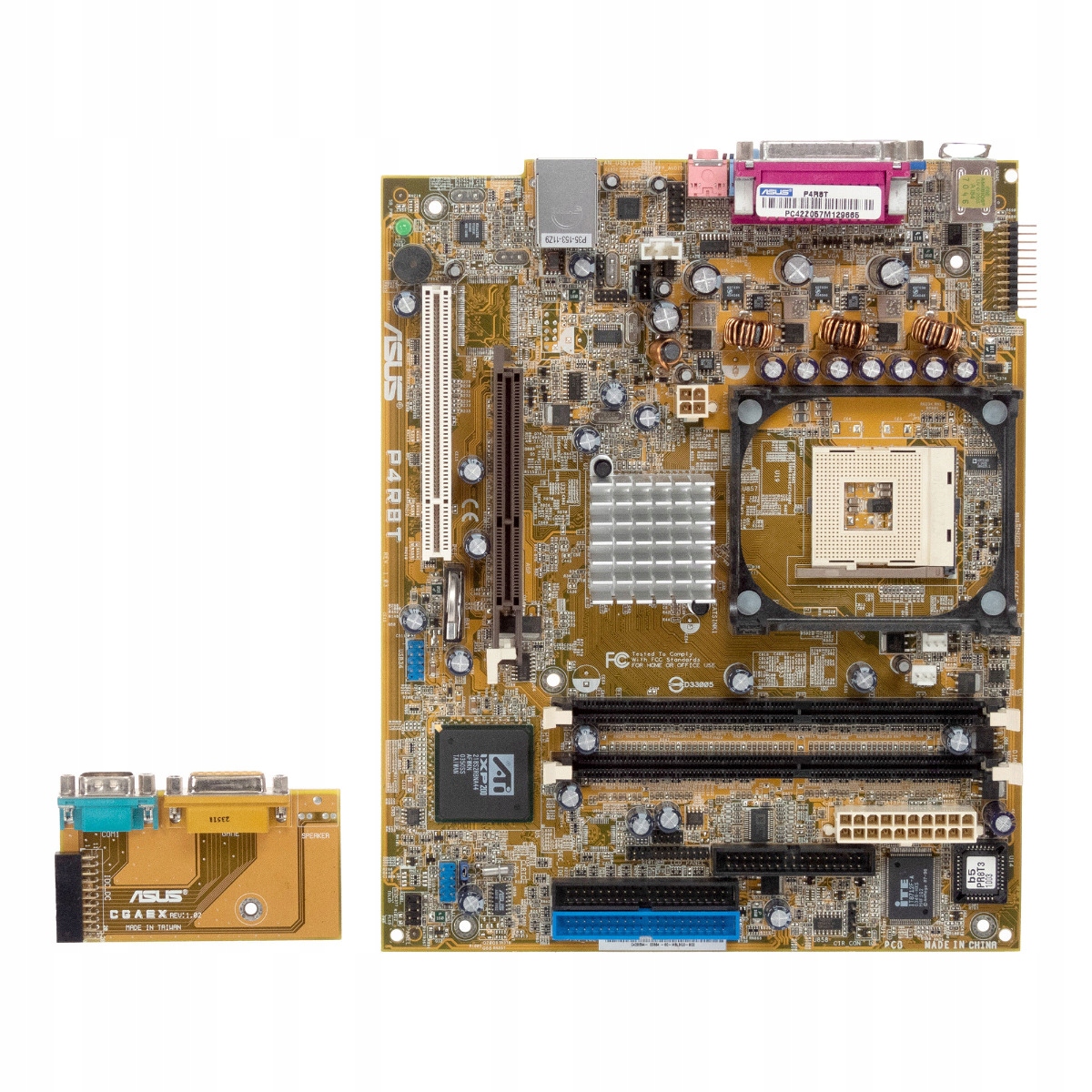 Asus P4R8T Socket 478 Ddr Agp Pci mATX Do Terminátor II T2-R