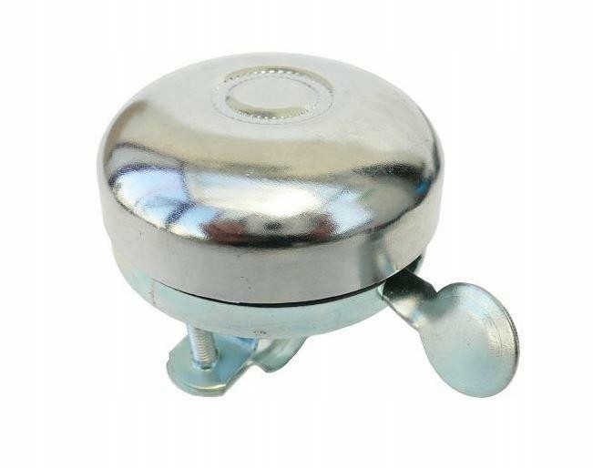 

Dzwonek do Roweru Rowerowy Metalowy Głośny Chrom