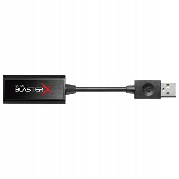 Zewnętrzna karta dźwiękowa Sound BlasterX G1 Usb Profesjonalna jakość dźw