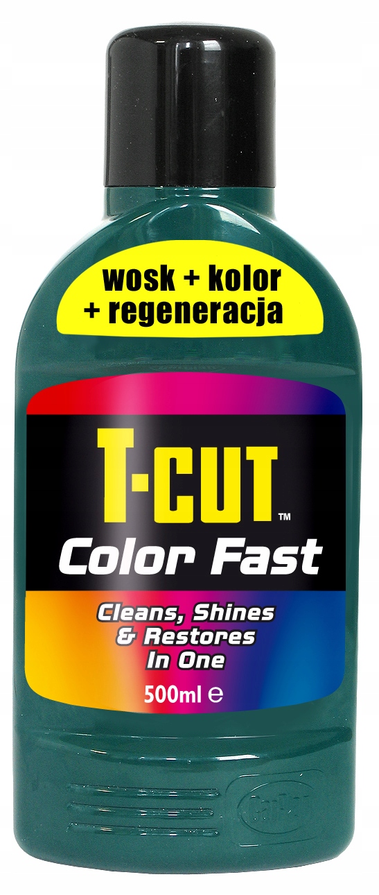 Woskujący regenerator lakieru Ciemnozielony 500ml