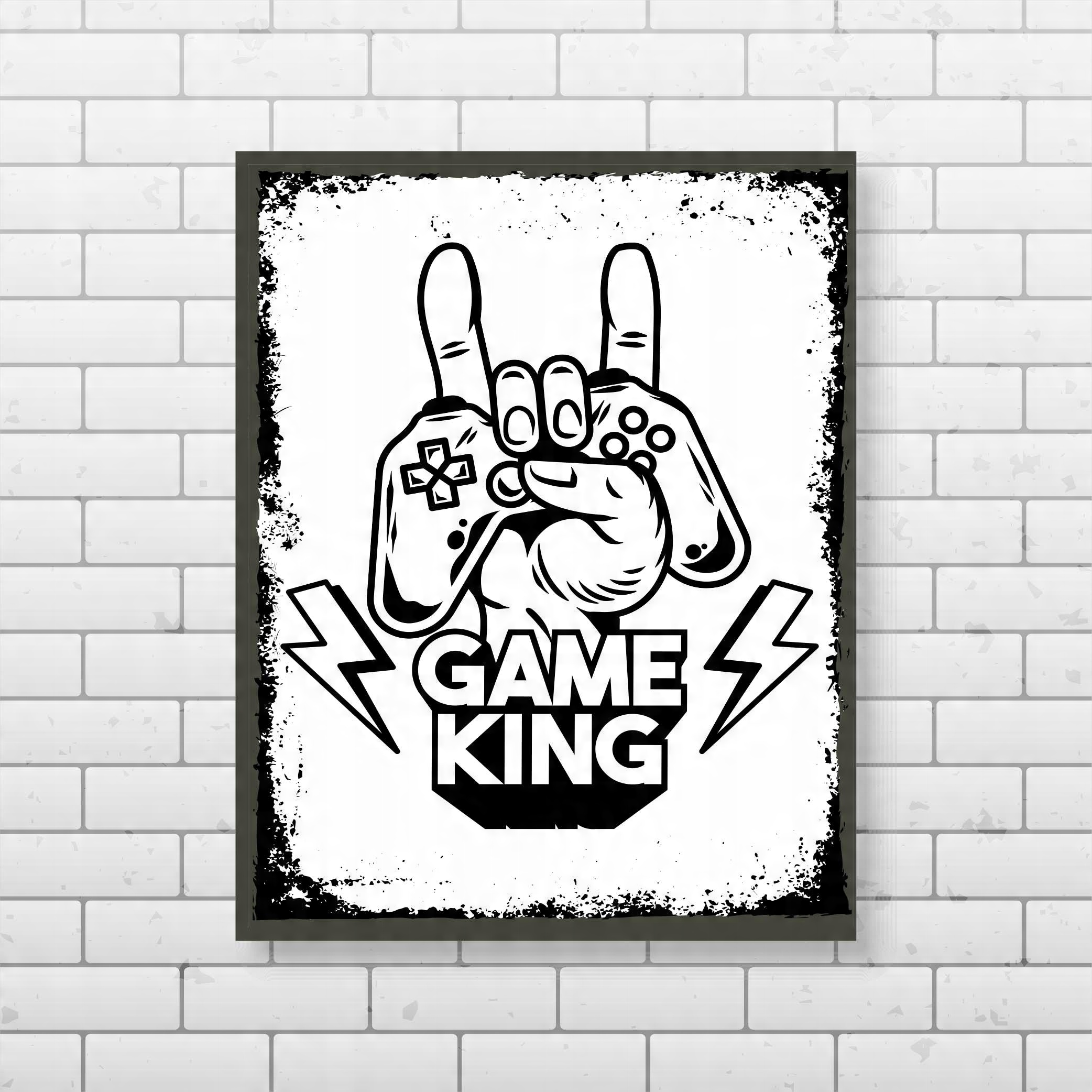 

tabliczka na drzwi Game King Pad gadżet Gracza