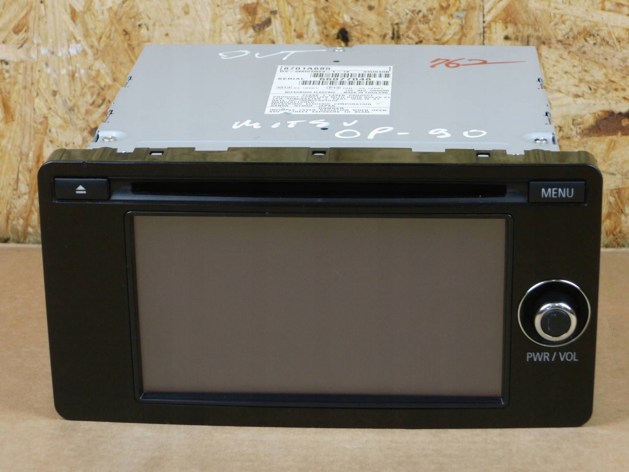 Mitsubishi Outlander III navigation radio 8701A685