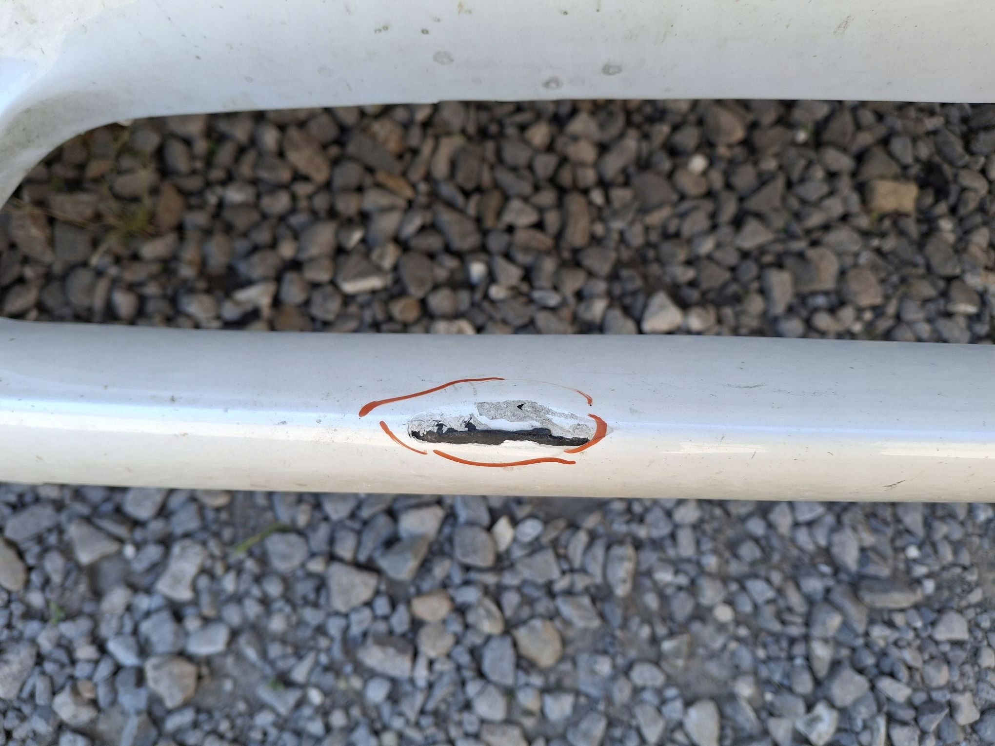 Frontstoßstange TESLA MODEL 3 2017R-> unter PDC