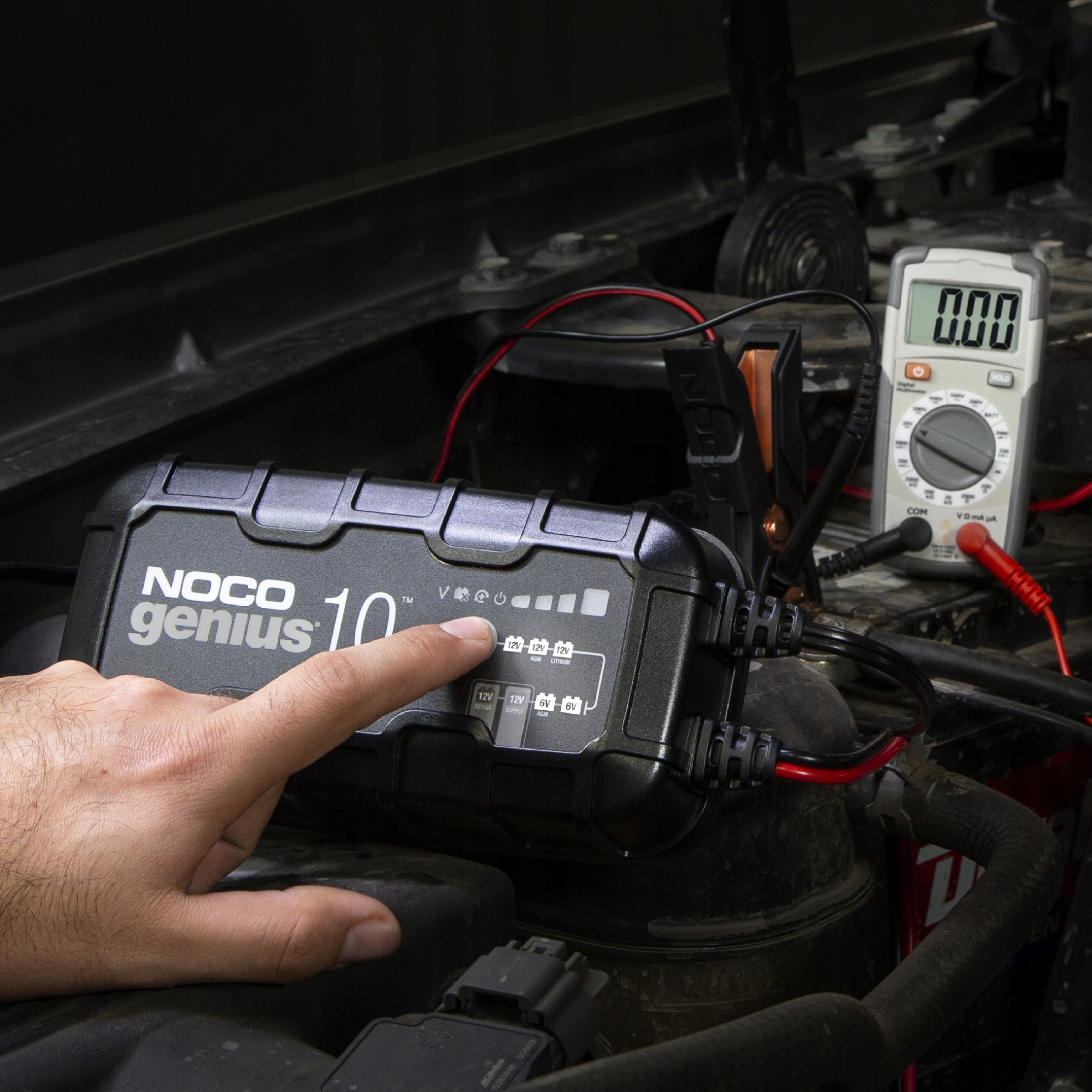 NOCO GENIUS 10 6V 12V 10A Ładowarka Inteligentna Numer katalogowy producenta GENIUS10EU