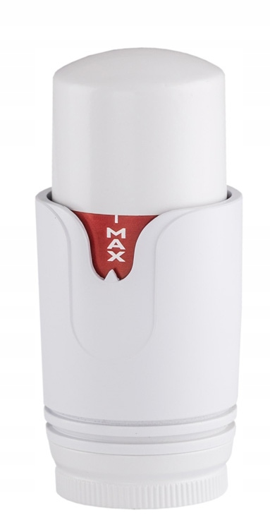 Biely Termostatický Radiátorový Ventil 3-OSOVÝ Napájací 1/2"