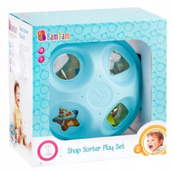 

Bam Bam Zabawka edukacyjna Sorter