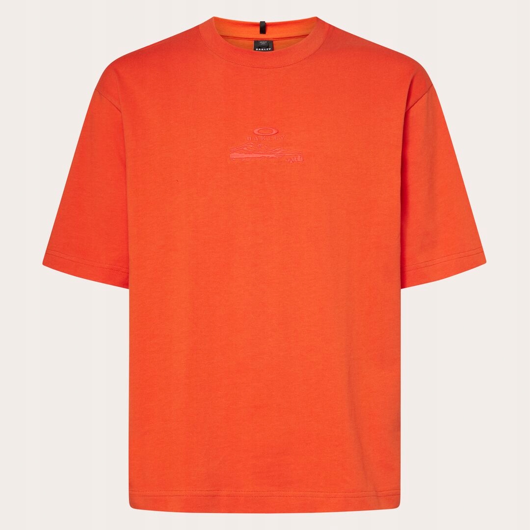 Tričko pánské Oakley Mtn Ridge oranžové FOA407934-40O vel. L