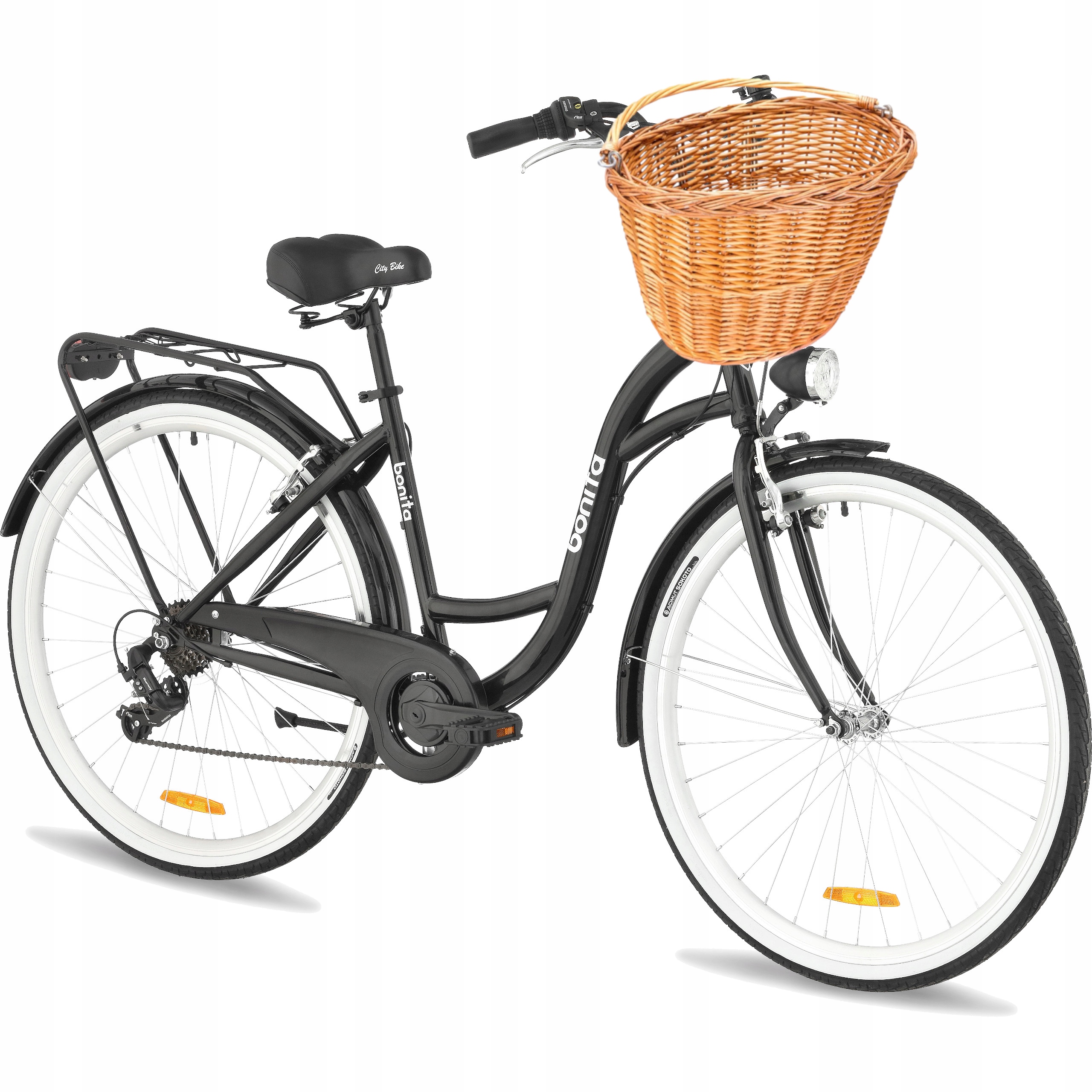 Rower Miejski Damski Damka 28 Lekki Z Przerzutkami Shimano Męski