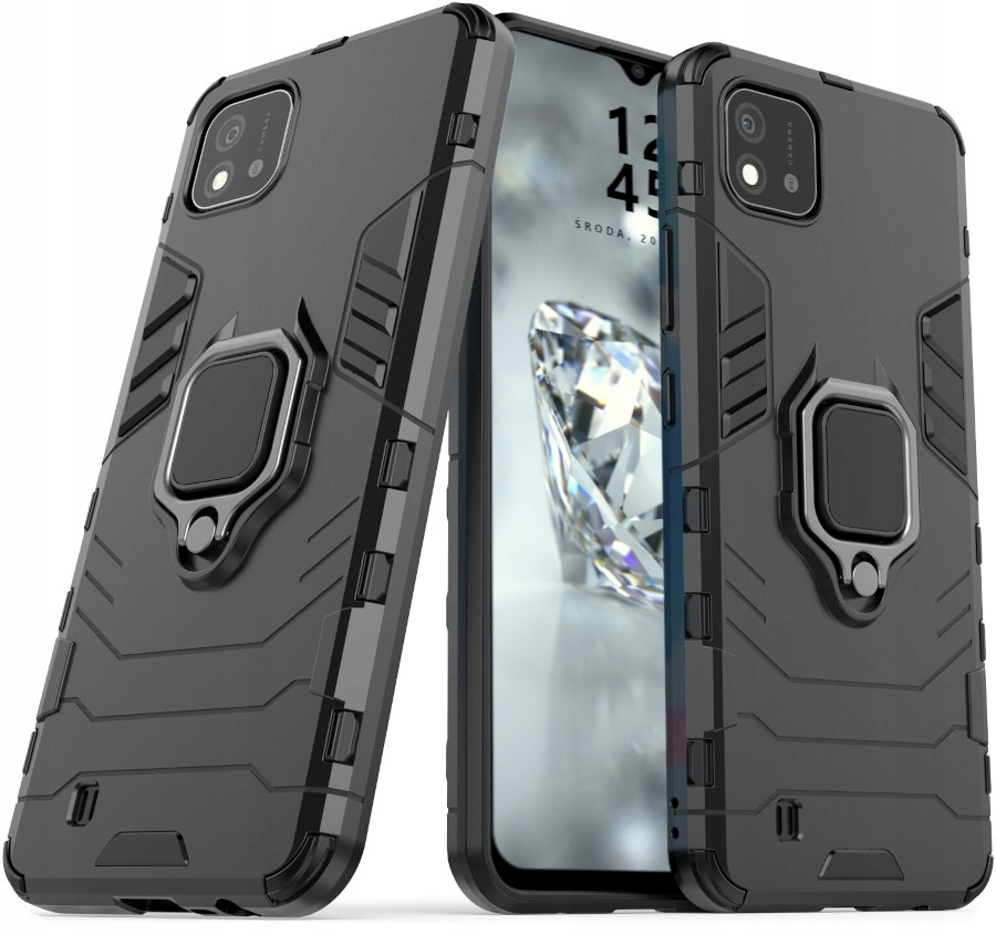 

Etui Do Realme C11 2021 Pancerne Case Holder Szkło