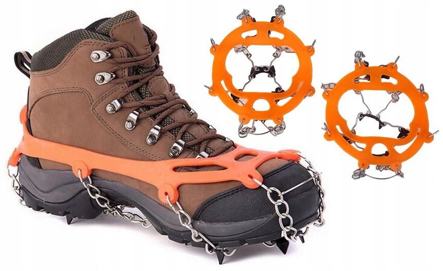 

Raki na buty łańcuchy kolce antypoślizgowe r 38-45
