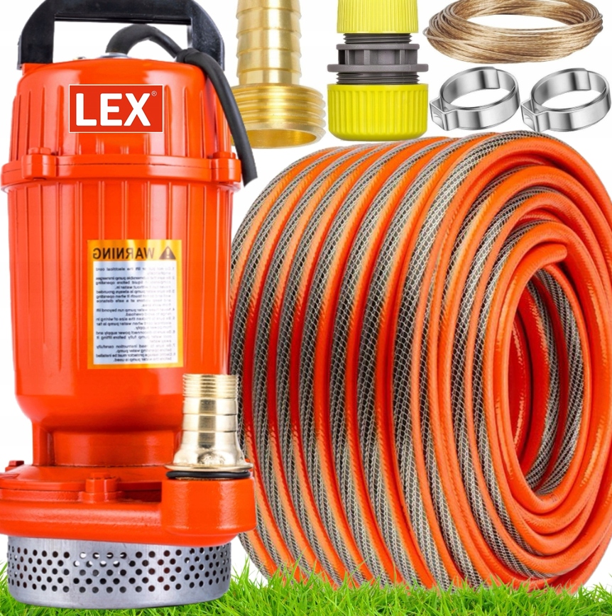 POMPA DO STUDNI WODY BRUDNEJ SZLAMU CZYSTEJ SITO WĄŻ 20M PODELAWNIA CZESKA