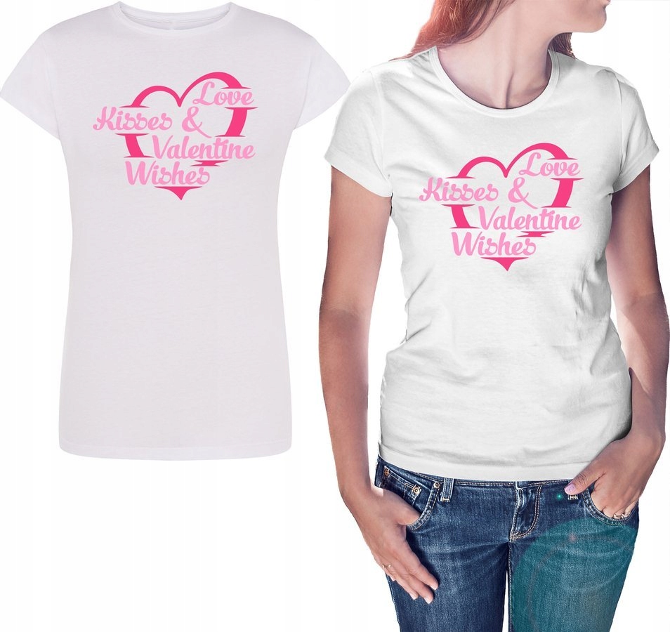 

Koszulka damska Valentine Wishes Walentynki 2XL