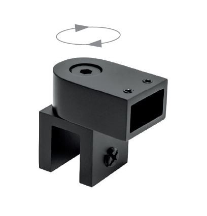 Spojka sprchové kabiny nastavitelná pro sklo 8-12 mm SHC03BA Bl