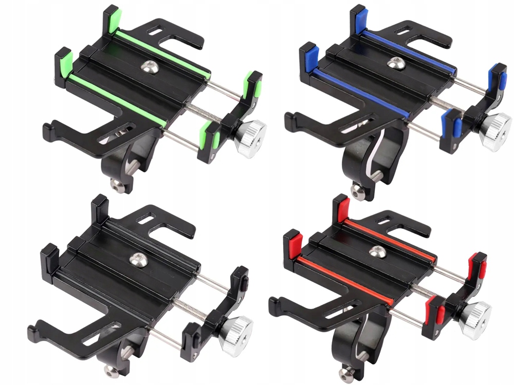 UCHWYT ROWEROWY DO TELEFONU SMARTFONA NA KIEROWNICĘ DO ROWERU ALUMINIUM Model 669