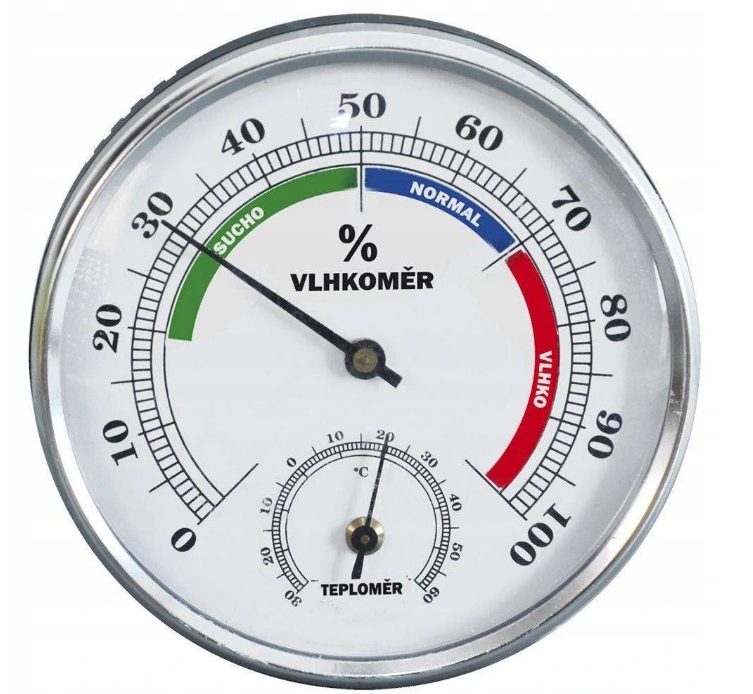 

Higometr Termometr Wewnątrzny Zewnętrzny