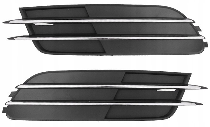 

Audi A6 11- Atrapa Kratka W Zderzaku Komplet Chrom