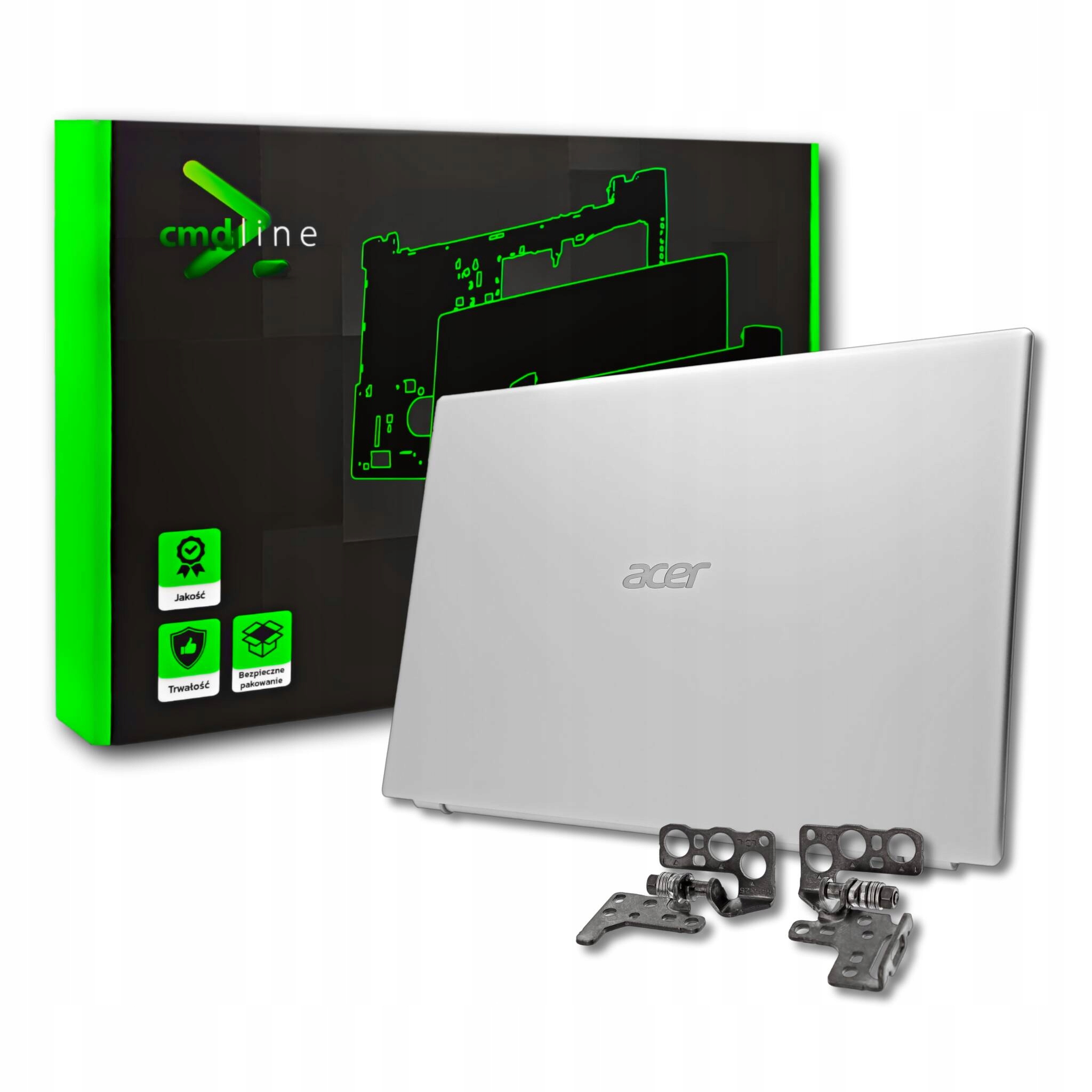 Klapa Matrycy Zawiasy Do Acer Aspire A115-32 A315-35 N20C5 A315-58 Sil