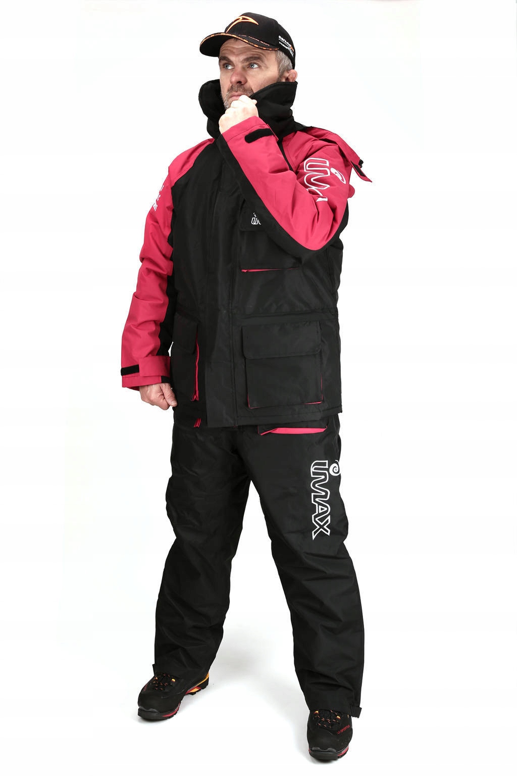 Kombinezon Imax Thermo Suit Red Black-s