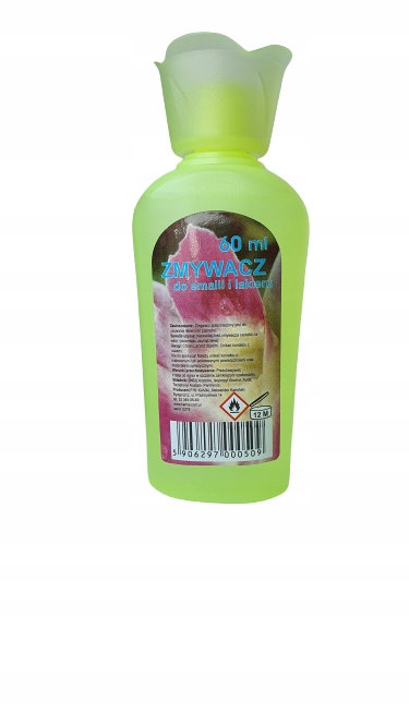 Zmywacz do paznokci KWIATEK 60ml różne kolory