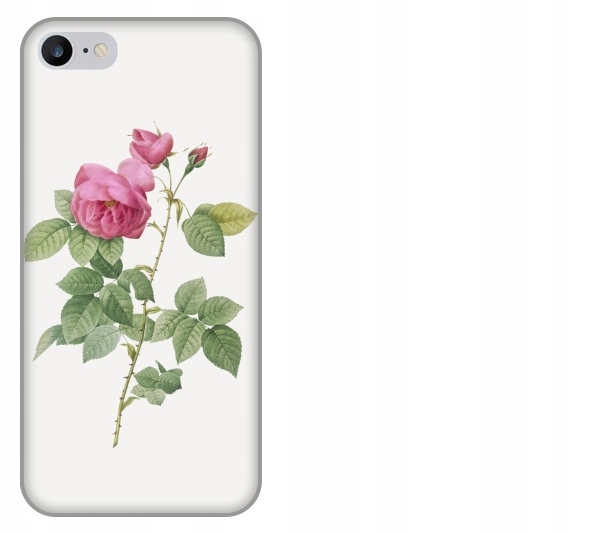 

Etui pokrowiec iPhone 7 Kwiat rózowy akwarela